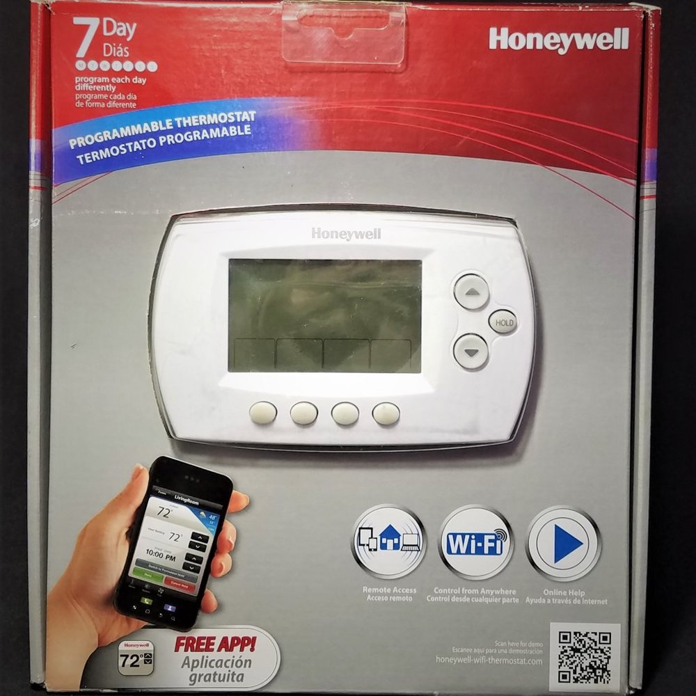 Honeywell Wi-Fi 7-Day Programmable Thermostat (RTH6580WF)